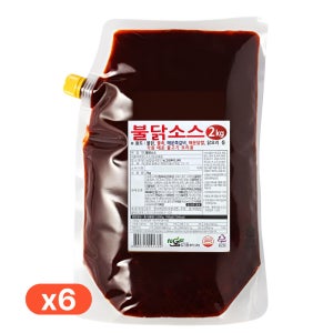 뉴그린 불닭소스 2kg 6개입
