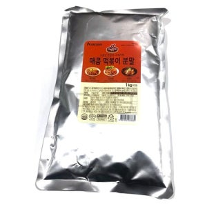 대상 매콤떡볶이분말소스 실온 식자재용 1Kg