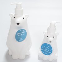 화이트 북극곰 디스펜서(2size)샴푸 세제통 리필용기