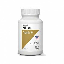 (해외) Trophic Neptune Krill Oil <b>500mg</b> 90 Softgels