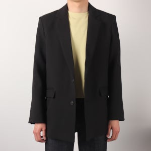 남자 봄가을 캐주얼 오버핏싱글블레이저자켓 남자 마이