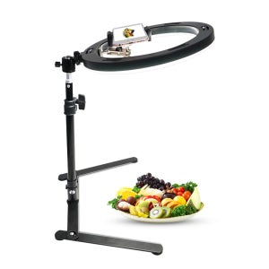 sns사진 조명 음식사진/항공수직촬영 거치대포함 LED조명 제품사진 (다운-샷) DS910