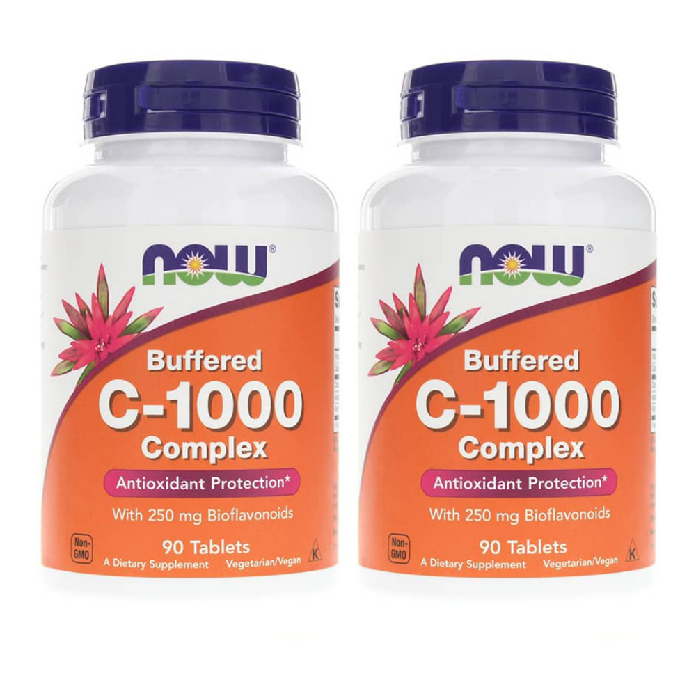 Now Foods Buffered 나우푸드 <b>버퍼드 C-1000 컴플렉스</b> 90정 2팩