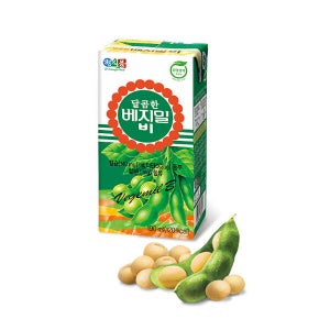 달콤한 베지밀B 190ml 48팩 정식품 건강음료