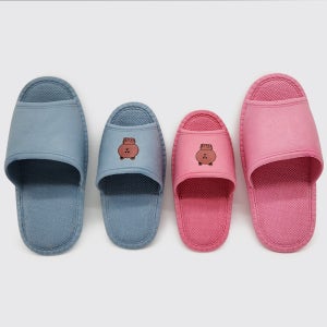 나인플러스 국산 아동 논슬립 키즈 카페 펜션 아동병원 어린이병원 슬리퍼 유아 어린이 통고무 욕실화