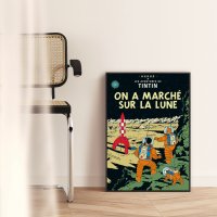 에르제 땡땡의 모험 Tintin 액자 포스터 13종