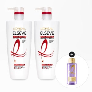 로레알파리 토탈 리페어 5 헤어팩 700ml 2개 (+히알루론산 샴푸 100ml)