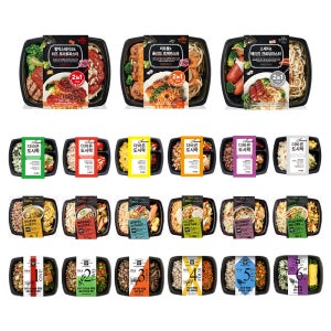 더바른 파스타, 도시락 혼합구성 18팩 식단관리 점심 간편식 한끼 냉동도시락