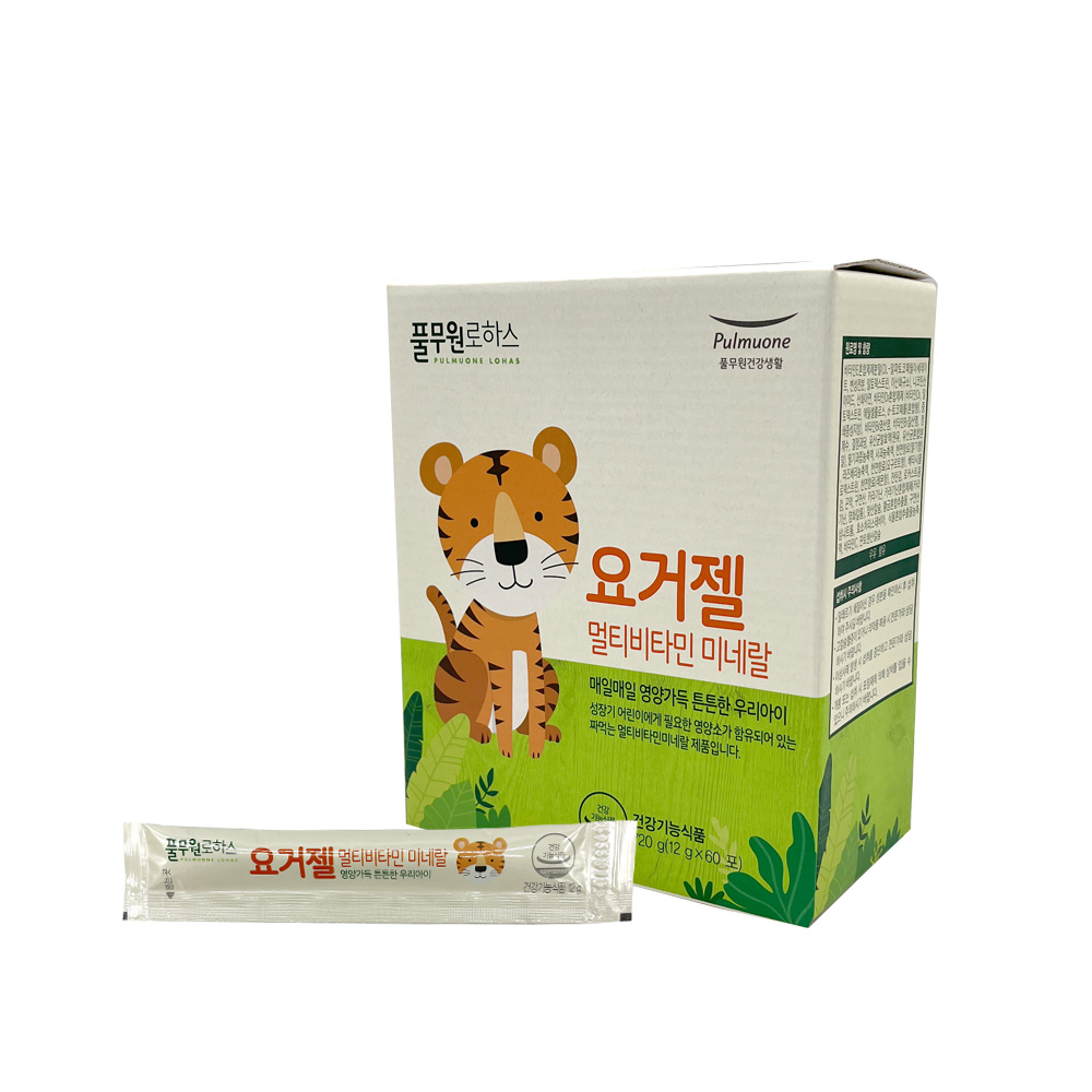<b>풀무원로하스</b> 요거젤(2개월분)/어린이멀티비타민 <b>미네랄</b>