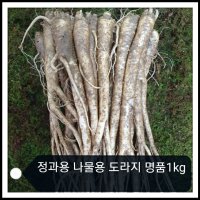 [횡성 더덕, 도라지 농가 직송] 도라지(정과용 나물용) 명품 1kg