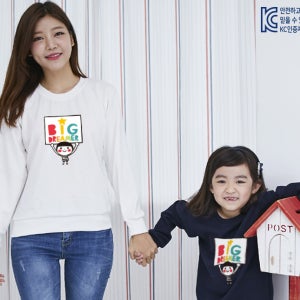국내산 특양면 맨투맨 티셔츠 아동성인 -빅드리머