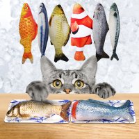 포시럽 생선 인형 붕어 초소형 20cm 고양이 강아지 물고기 애착인형