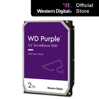 [WD인증점] WD Purple 2TB 보안용하드 CCTV WD22PURZ (WD23PURZ)