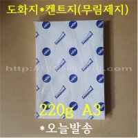 [영일페이퍼] 220g 켄트지 A3 100매 / 전문가용 무림도화지