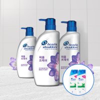 헤드앤숄더 퍼퓸 프레쉬 샴푸 750ml 3개+(증정)미니샴푸 80ml 2개