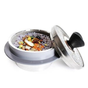 키친아트 자연석곱돌솥 3인용 돌솥밥 한정식 돌솥냄비