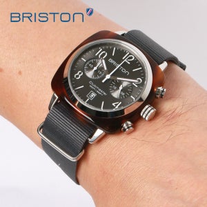 브리스톤 클럽마스터 크로노그래프 나토밴드시계 510S11NG 백화점AS