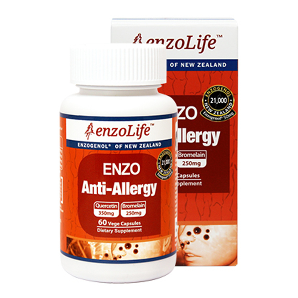 <b>Enzolife</b> - Enzo Anti-Allergy <b>엔조라이프</b> 안티 알러지 60캡슐