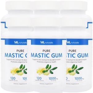 [미국배송] 마이라이프 내추럴스 매스틱검 1000mg Mastic Gum 120캡슐, 6개
