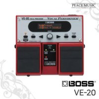 보스 보컬 이펙터 VE-20 휴대용 보이스 레코딩 딜레이 리버브 하모니 VE20 BOSS