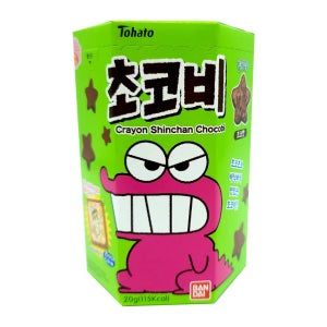 토하토 초코비 크레용 신찬 20g 40개(한박스) 짱구 크레용신짱