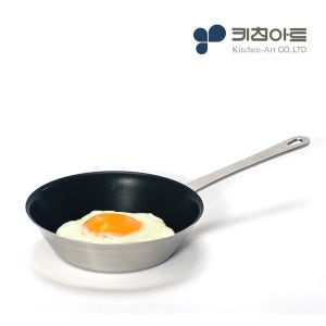 키친아트 인덕션 계란후라이팬 미니 스텐 프라이팬 14cm