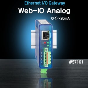 Web-IO Analog 입출력 MQTT Modbus 산업용 아날로그 I/O 57161