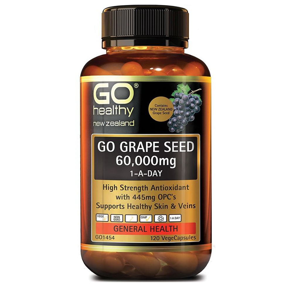Go Healthy - Grape Seed 고헬씨 포도씨 60000mg 120캡슐