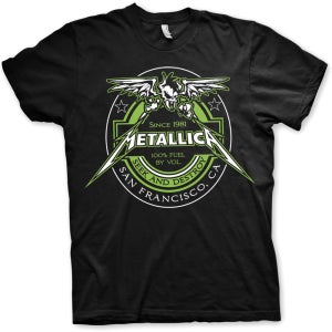 [M,L,XL 국내배송] 공식 METALLICA 메탈리카 Fuel 반팔 티셔츠