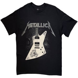 [S,M,L 국내배송] 공식 METALLICA 메탈리카 Papa Het Guitar 반팔 티셔츠