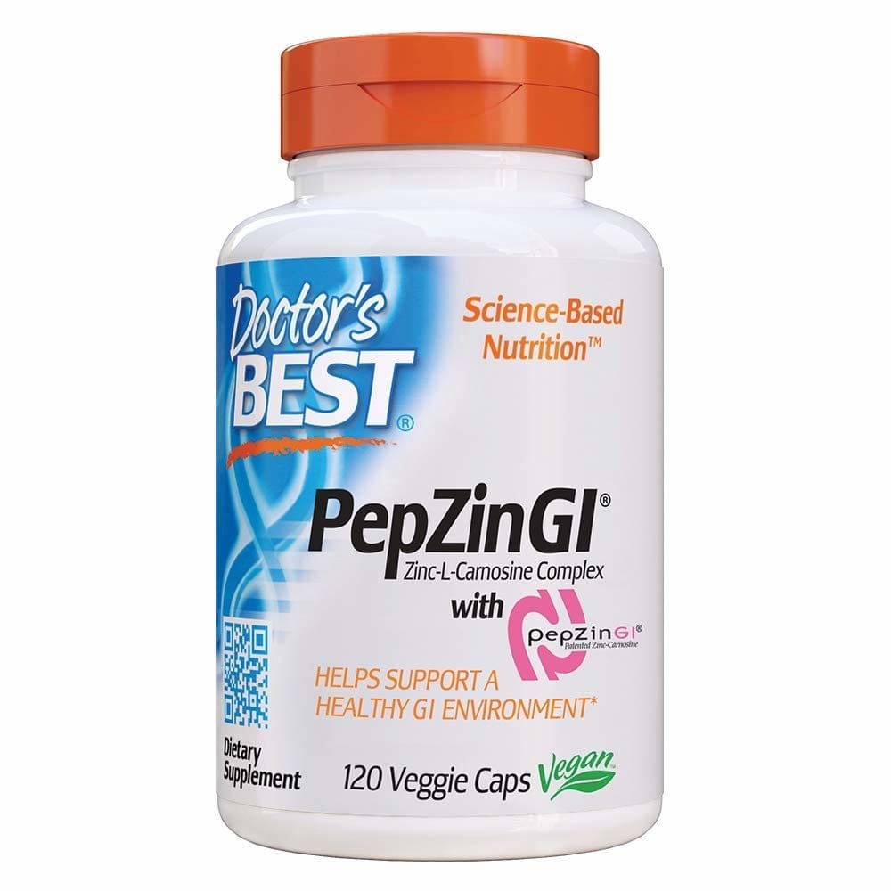 Doctor’s Best PepZin GI 닥터스 베스트 펩진 아연 L 카르노신 복합물 120정