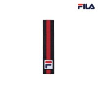 FILA 휠라 태권도 검적 줄띠 벨트 띠 색띠 (검정 빨강)