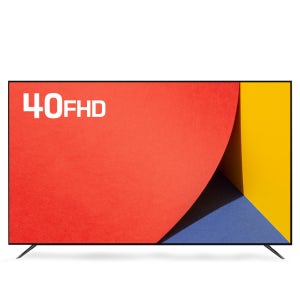 티브이지 101cm(40인치) FHD LED TV 베젤리스 고화질 중소기업TV