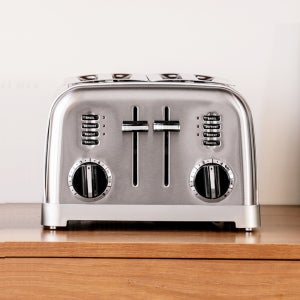 [CPT-180KR] 쿠진아트 카운트다운 메탈 4구 토스터기