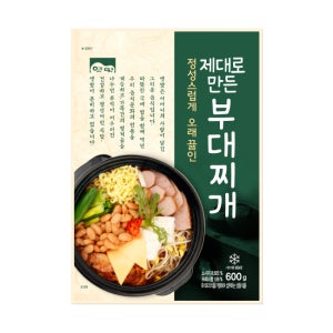 고향식품 옛맛 제대로 만든 부대찌개 25개입/box