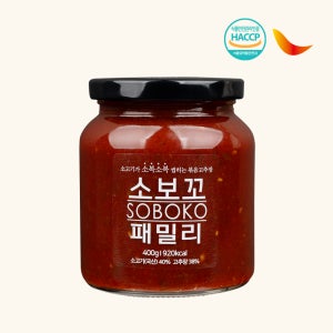 소보꼬 한우 볶음고추장 패밀리 400g 소고기 볶음고추장
