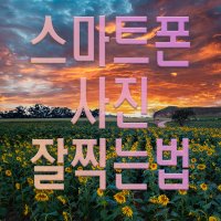 스마트폰 사진 강의 - 스냅, 풍경, 인물, 소품, 제품 사진 잘 찍는 법