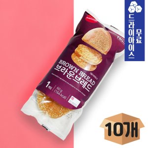 [분이네] 삼립 브라운 브레드 60g 10개입 식전빵 아웃백빵 부시맨빵 냉동