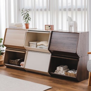 아이리스 코리아 도어형 수납 펠리컨 공간박스 STB-600D