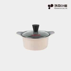 키친아트 1+1 마일드 세라믹 냄비 16cm+16cm