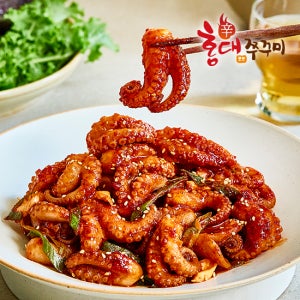 홍대 쭈꾸미 300g 1팩 냉동 간편식 밀키트 캠핑요리 추천
