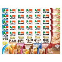 보노 콘스프 포르치니 크림스프 체다치즈 어니언 55.8gx5각