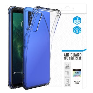갤럭시 A7 2018 에어가드 TPU 범퍼 투명 케이스 A750