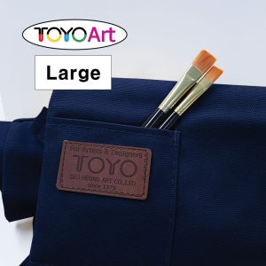 TOYO 토요 미술용앞치마 다용도작업용 네이비 L