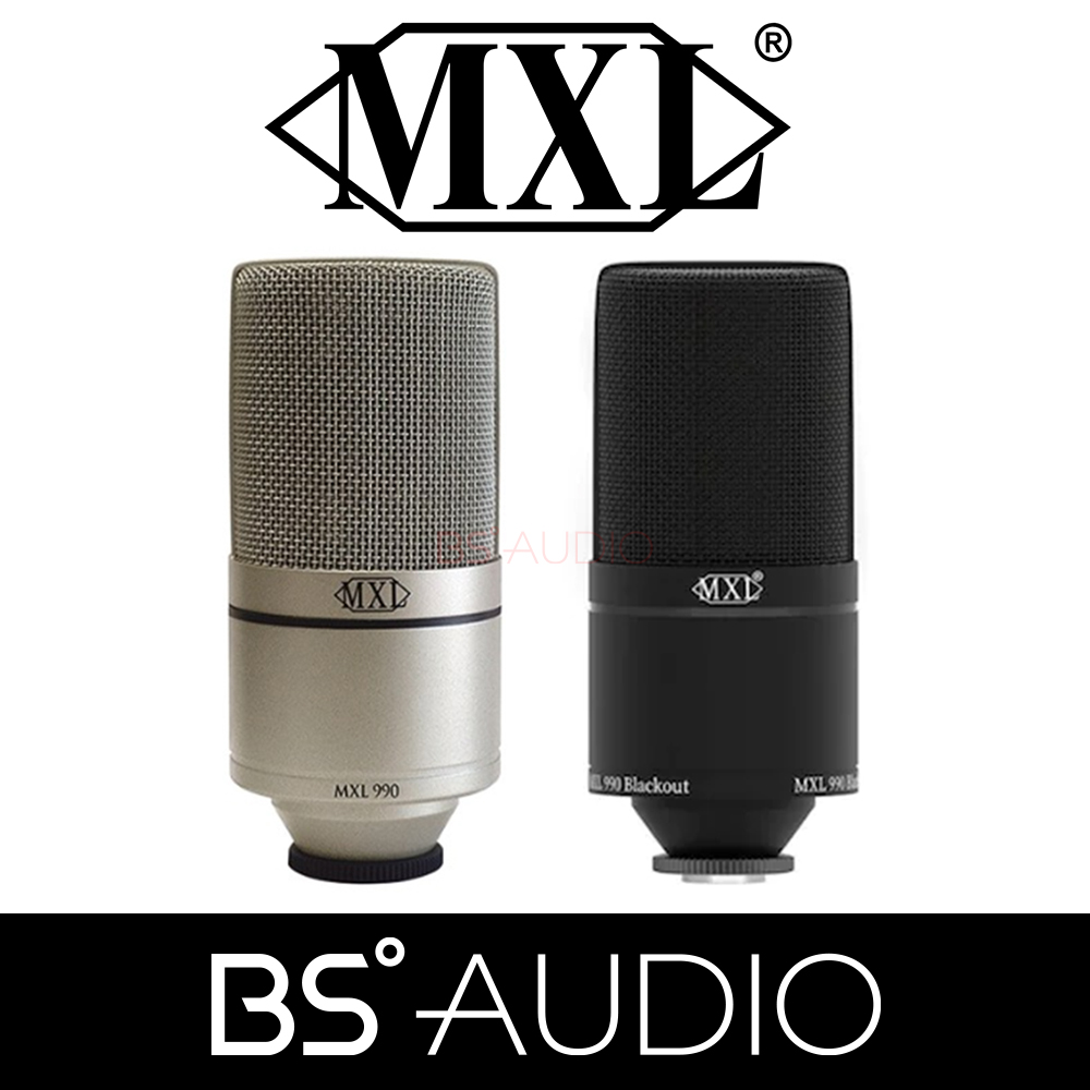 MXL 990 / 홈레코딩 스튜디오 녹음용 콘덴서 마이크