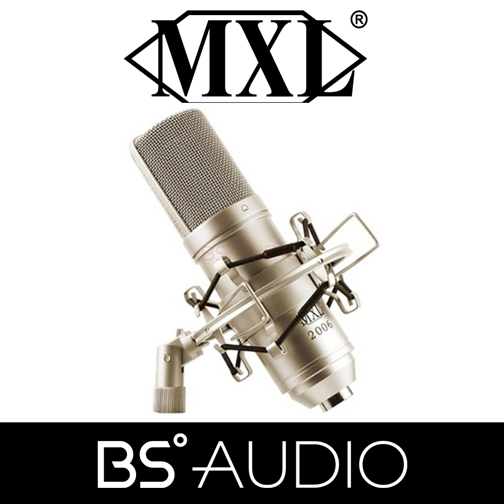 MXL 2006 콘덴서 마이크 제이플라 홈레코딩 입문용 방송용 스튜디오 BJ 보컬