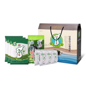 성경김 선물세트 종합F호 녹차 전장김 재래 조미김 도시락김