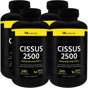 [미국배송] 마이라이프 내추럴스 시서스 2500mg 240캡슐, 4개