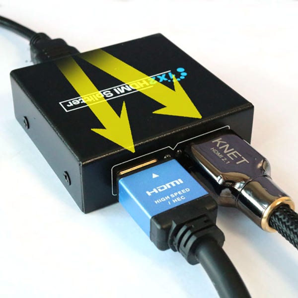 듀얼모니터 TV 컴퓨터 HDMI 분배기 영상분배기 공유기 스위치 1