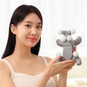 리브릭스 목마사지기 목지압기 어깨안마기 경추지압 승모근 안마기 마사지볼 뒷목 수동